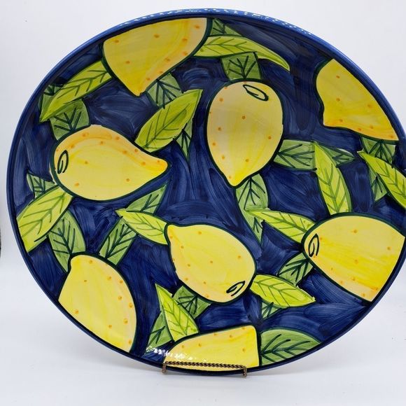 ‎A. Santos Hand Painted Bowl - Picture 1 of 5